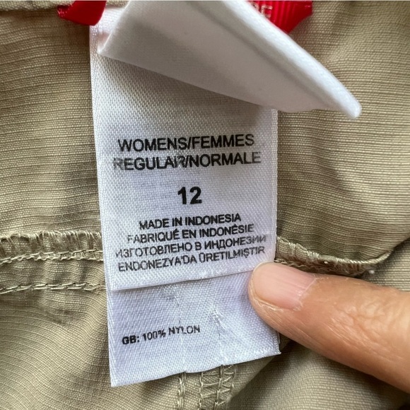 The North Face Women's Horizon II Pants Roll-Up Cuffs Relaxed Fit Beige Size 12 - Picture 13 of 16